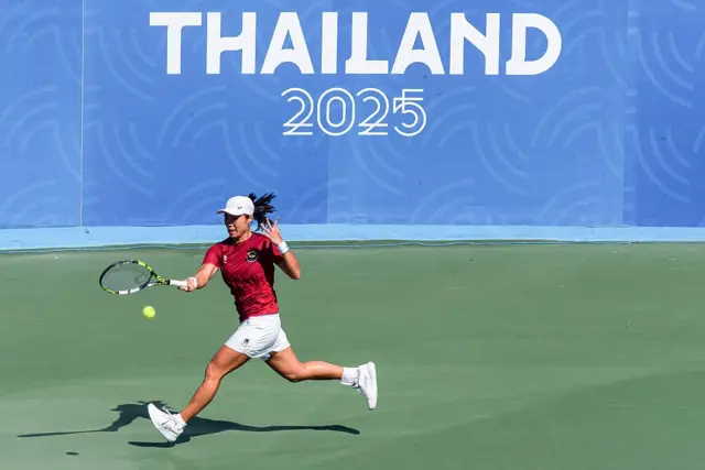 Janice Tjen meraih dua emas bagi tim Indonesia pada SEA Games 2025 di Thailand
