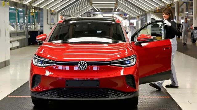 خط تولید فولکس‌واگن الکتریکی