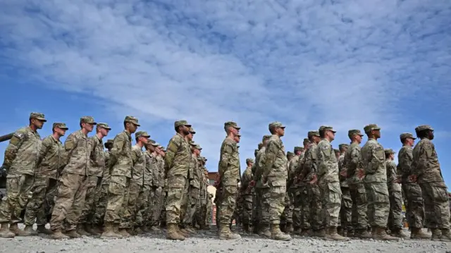 जर्मनीमा अमेरिकी सैनिकहरू