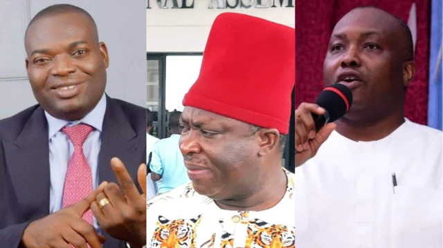 Tony Nwoye, Victor Umeh, Ifeanyi Ubah