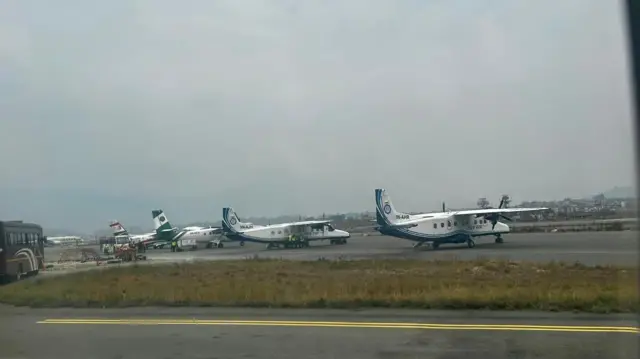 पार्क गरिएका विमानहरू