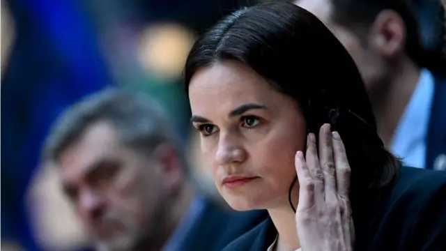 벨라루스 야권 지도자 스베틀라나 티하놉스카야