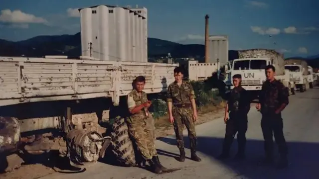 Українські миротворці їдуть до Сараєва, 3 серпня 1995 року