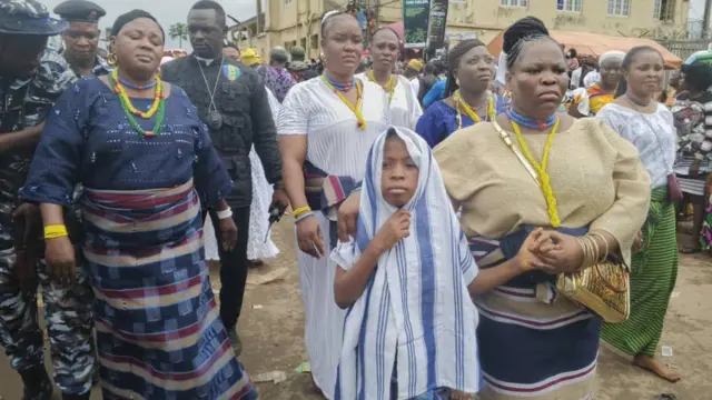 Arugba ni won di mu yii.