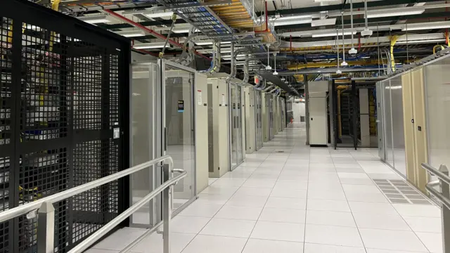 Una sala de hardware del NAP de las Américas