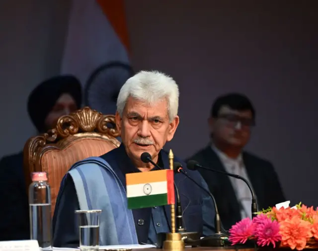 জম্মু ও কাশ্মীরের লে: গভর্নর মনোজ সিনহা