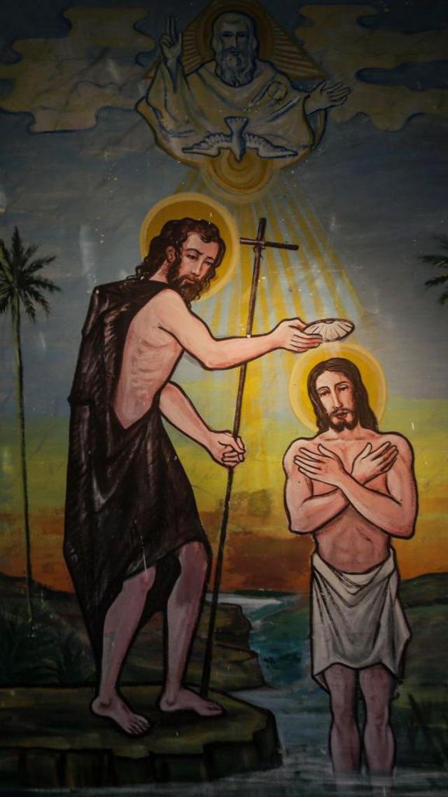 Imagem mostra luz sobre a cabea de Cristo, o que seria sua ressurreio