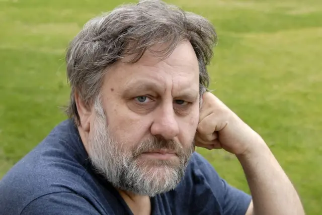 الفيلسوف السلوفيني سلافوي جيجك