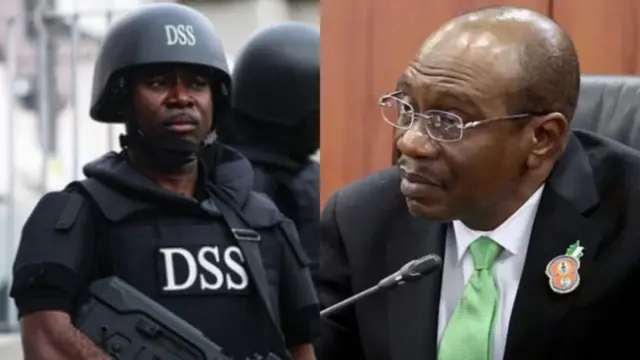 Akụkọ na-ekwu na ndị DSS anwụchiela Emefiele