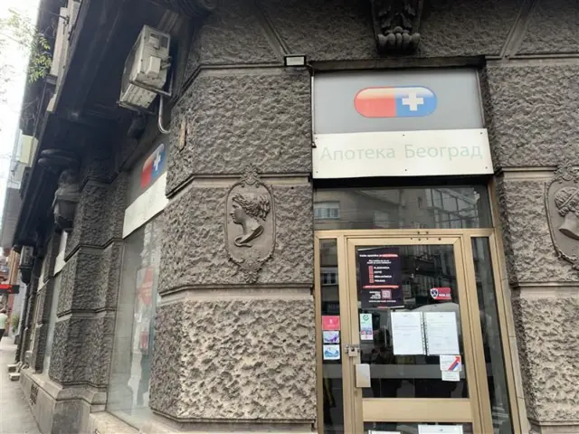 Zgrada u kojoj se nalazila apoteka Beograd
