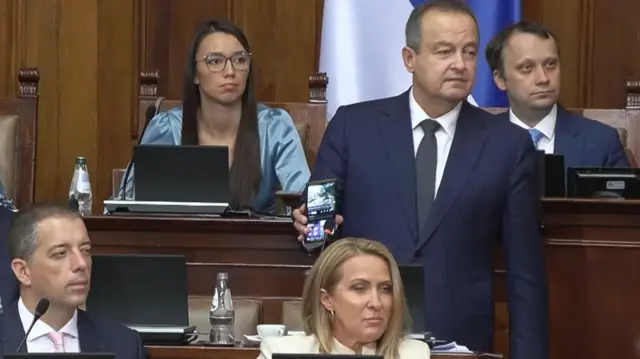 дачић у скупштини србије