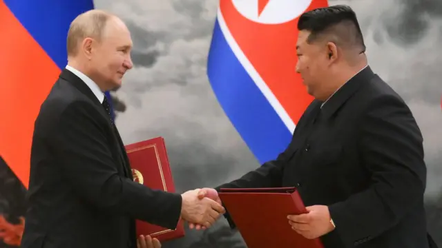 पुटिन-किम