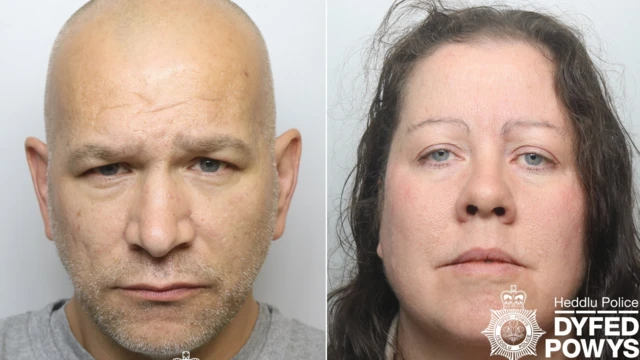Geraint Berry e Michelle Mills foram condenados a 19 anos de prisão em Swansea, na sexta-feira.