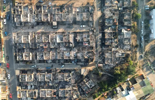Gobarar ta bazu zuwa garuruwa kamar wannan a Viña del Mar