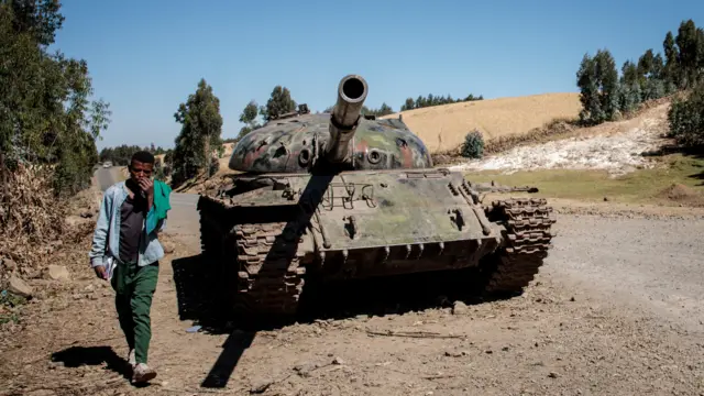 Taankii waraana kaaba Itoophiyaatiin barbadaa'e