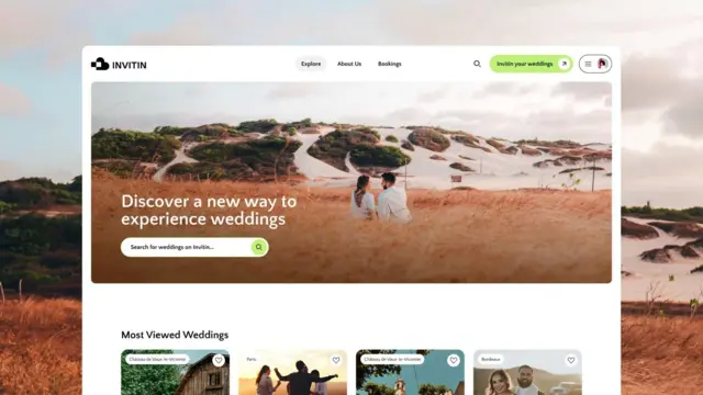 Página inicial de site