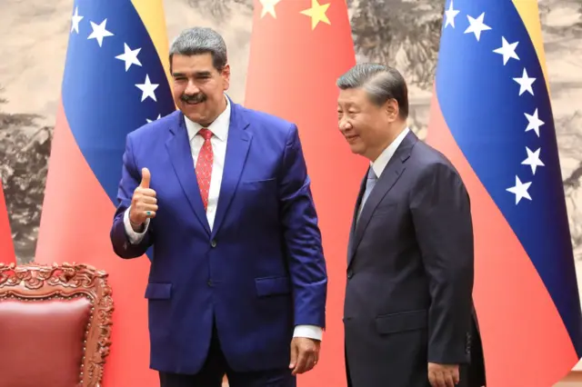 Nicolás Maduro e Xi Jinpingbet365 eleição brasil2023