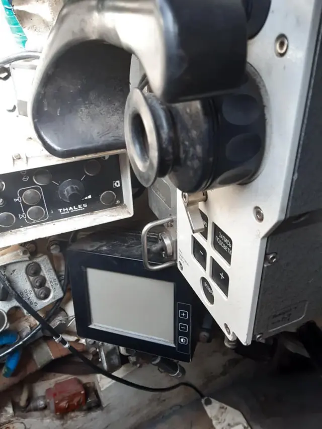 Французька тепловізійна прицільна система Thales на трофейному російському Т-72Б3, квітень 2022 року