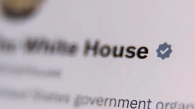 La cuenta de Twitter de la Casa Blanca