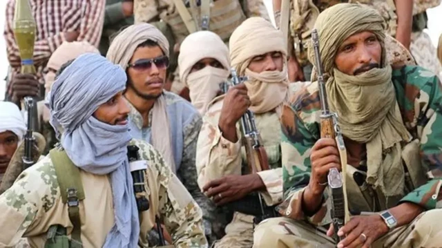 Des combattants de la Coordination des mouvements de l'Azawad (CMA), en 2023. (Illustration)