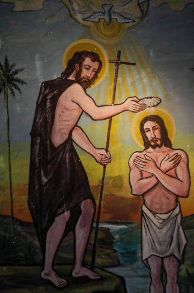 Une image de Jésus ressuscité