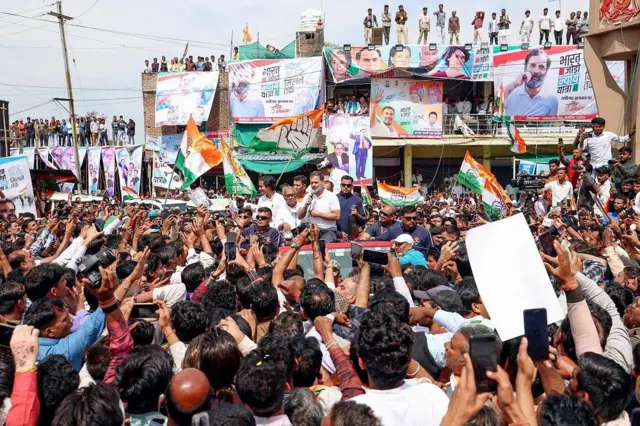 राहुल गांधी की भारत जोड़ो न्याय यात्रा