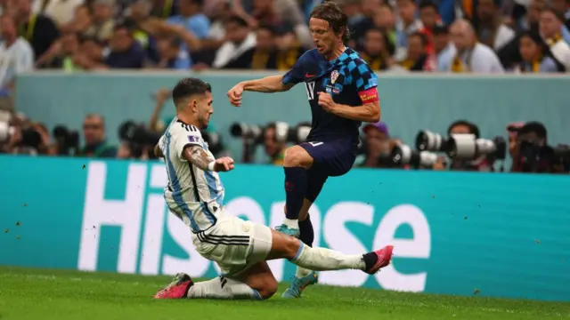 این به احتمال فراوان آخرین فرصت لوکا مودریج ۳۷ ساله برای قهرمانی در جام جهانی بود. او در دوره قبلی نایب قهرمان و بهترین بازیکن تورنمنت شد