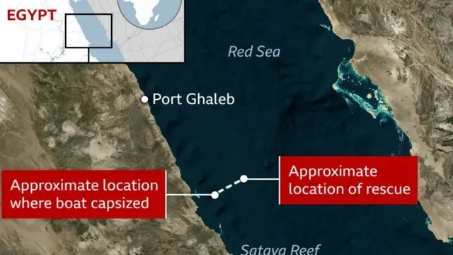 Doonta quusta ee ah kuwa raaxada ayaa ka soo sharaacatay magaalada Port Ghaleb ee ku taal Xeebta Badda Cas ee Masar 24-kii Nofembar.