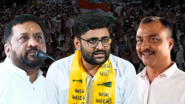 કડી વીસાવદર પેટાચૂંટણી, ભાજપ કૉંગ્રેસ અને આમ આદમી પાર્ટી વચ્ચે ચૂંટણીજંગ, ગોપાલ ઇટાલિયા, કિરીટ પટેલ, નીતિન રાણપરિયા, ગુજરાતનું રાજકારણ, બીબીસી ગુજરાતી