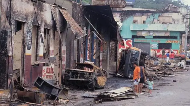 Muchas áreas del barrio El Chorrillo quedaron destruidas por el ataque de las tropas de EE.UU. en Panamá.