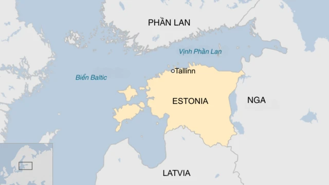 Bản đồ Estonia