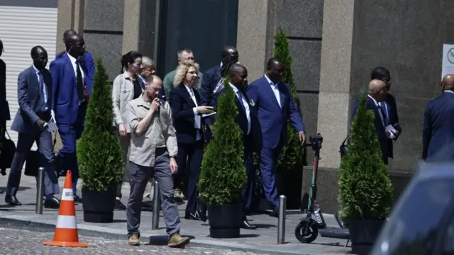 Abarongozi bo muri Afrika i Kyiv