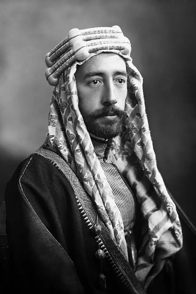 جلس فيصل بن الحسين على عرش سوريا عدة أشهر فقط