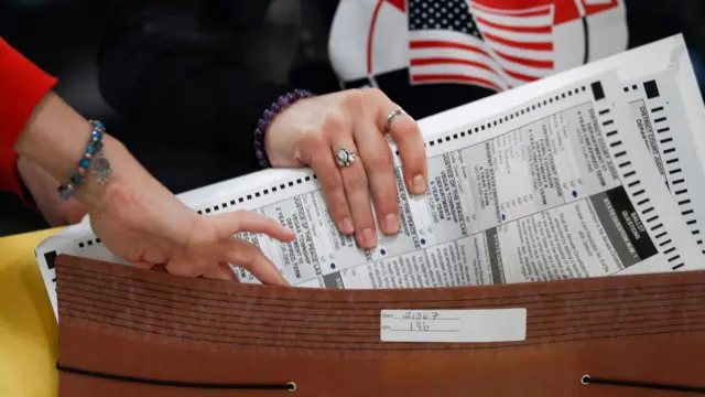 شمارش آرا در لاس وگاس