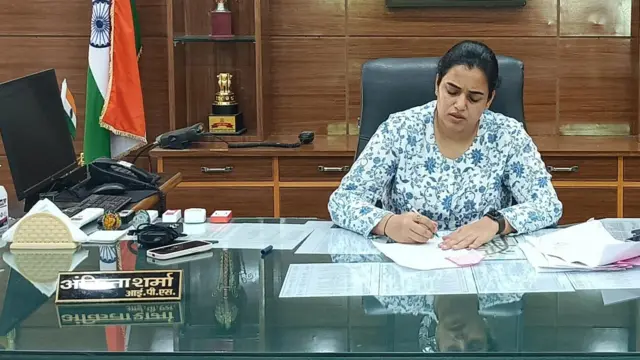कासगंज की पुलिस अधीक्षक अंकिता शर्मा (फ़ाइल फ़ोटो)