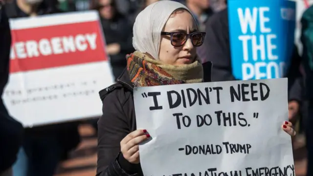 متظاهرون ضد ترامب