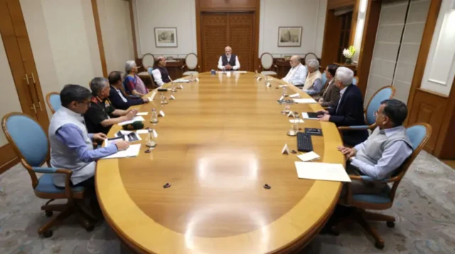 ਭਾਰਤ ਵਿੱਚ ਕੈਬਿਨੇਟ ਸੁਰੱਖਿਆ ਕਮੇਟੀ ਦੀ ਮੀਟਿੰਗ