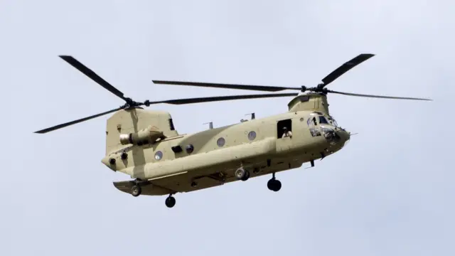 Chinook helicopter