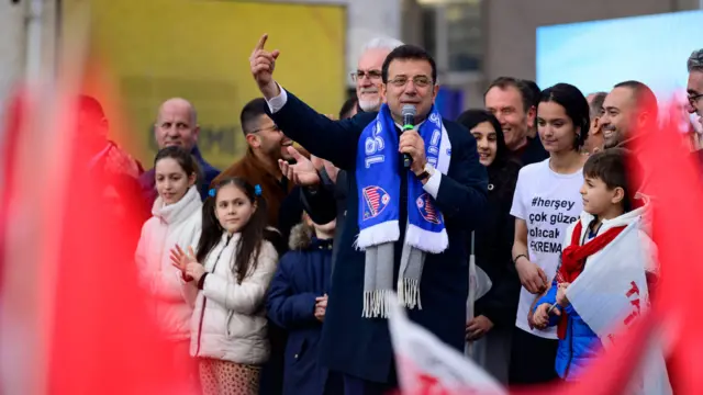 Wali Kota Istanbul Ekrem Imamoglu 