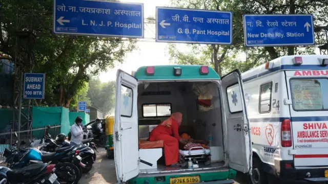 अस्पताल के दृश्य