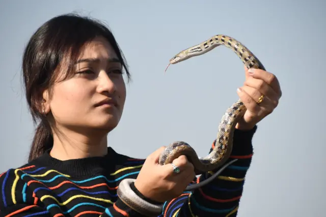 सर्पको उद्धारपछि