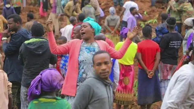 Maatiin namoota balaan dhumanii gadda cimaa keessa jiru