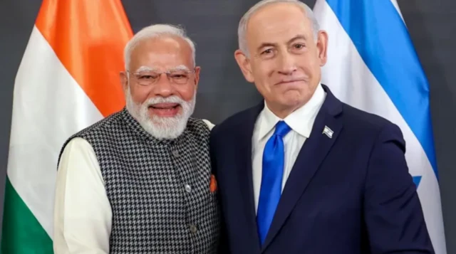 ਬੈਂਜਾਮਿਨ ਨੇਤਨਯਾਹੂ ਅਤੇ ਨਰਿੰਦਰ ਮੋਦੀ