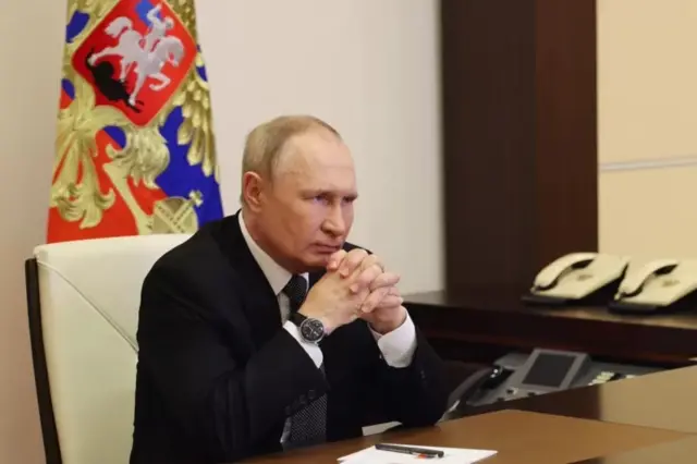 SERGEI ILYIN/RUSSIAN PRESIDENTIAL PRESS AND INFORMATION