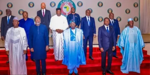 Leaders of ECOWAS kontries 