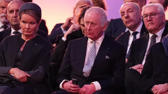 Королева Бельгии Матильда и король Великобритании Карл III