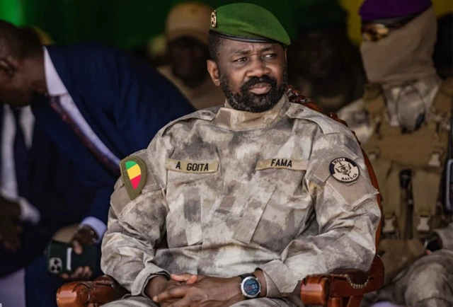 Le général Assimi Goïta, président de la transition au Mali