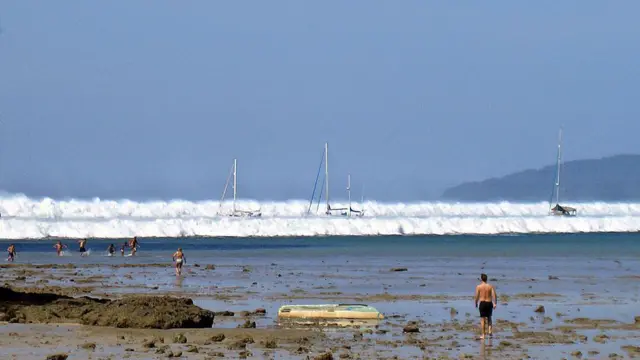 सुनामी का अंदाजा लगाना मुश्किल है