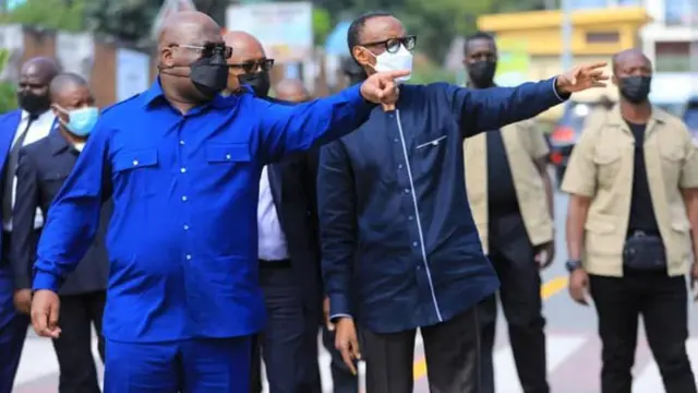 Kugeza mu mpera za 2021 aba bategetsi bari babanye neza, aha ni ubwo bari bahuriye i Rubavu muri Kamena 2021