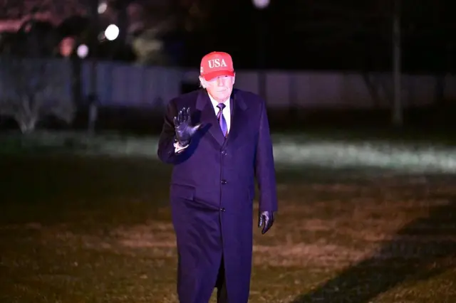 دونالد ترامپ رئيس جمهوری آمریکا